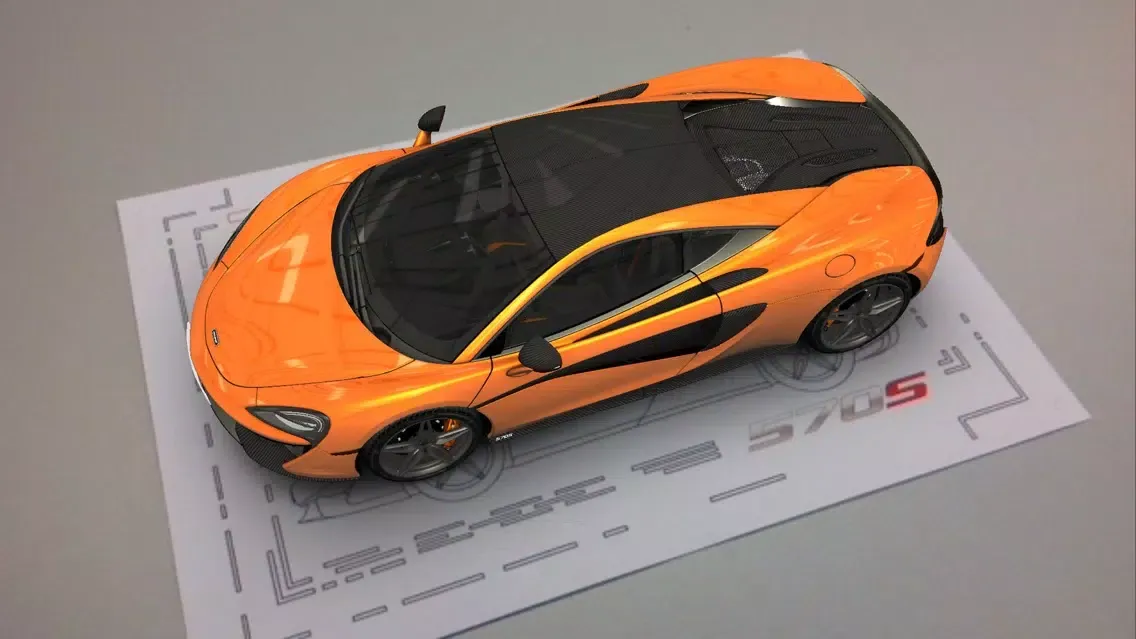 Captures d'écran de McLaren 570S