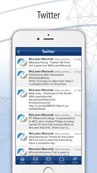 Capturas de pantalla de McLaren Macomb Physicians