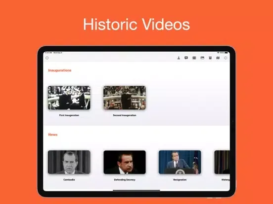 Richard Nixon iPad 应用截图