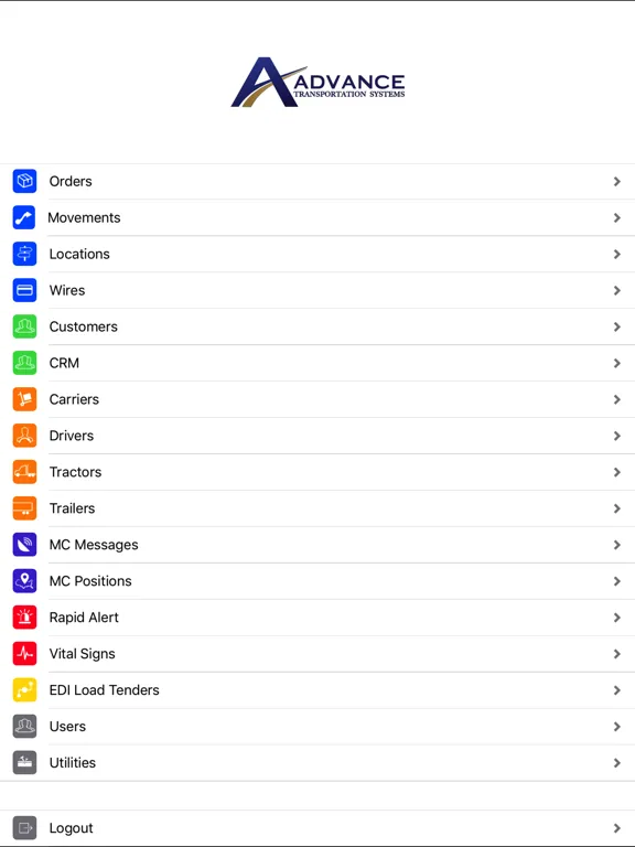 Advance Transportation Systems iPad 应用截图