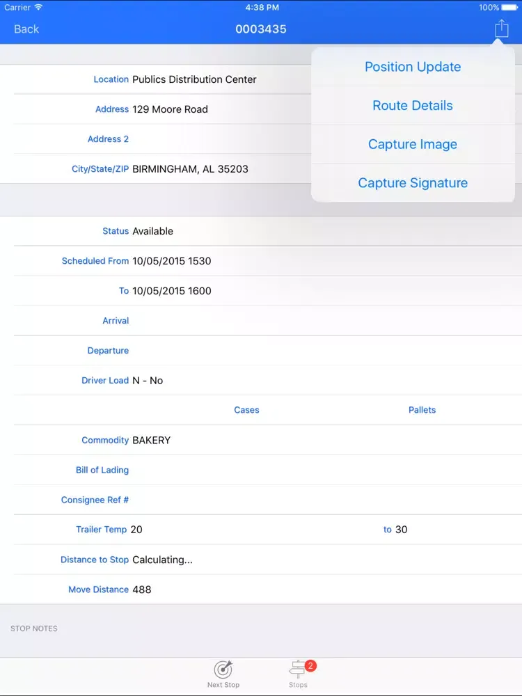 RJ's Transportation, LLC iPad  स्क्रीनशॉट
