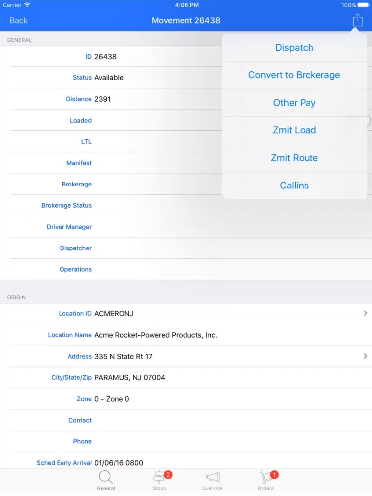 TMT Inc iPad  سکرین شاٹس