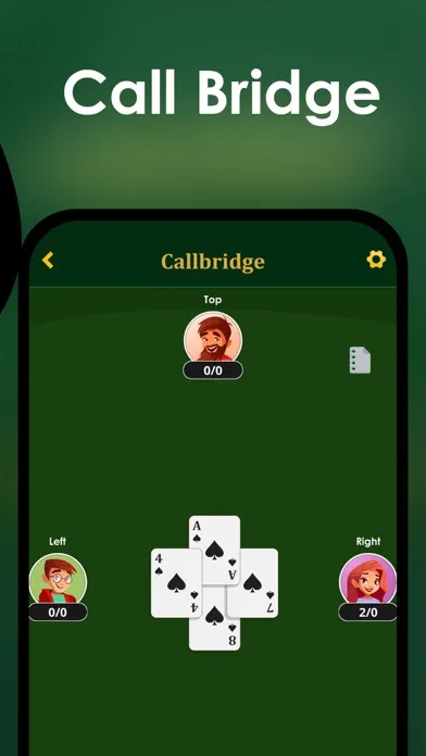 Call Bridge Call Break offline Screenshots
