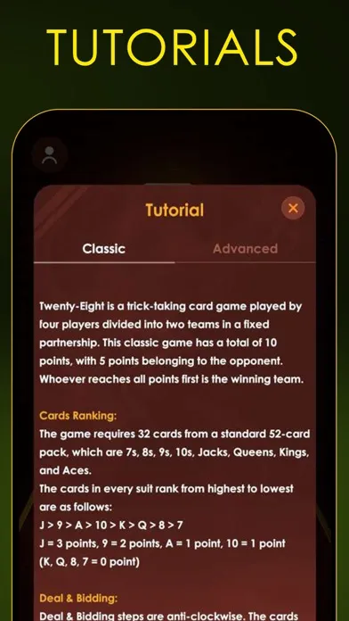 28 Card Game Offline Ekran Görüntüleri
