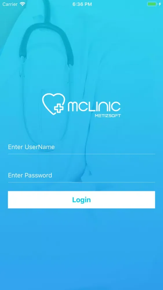 Tangkapan layar mClinic