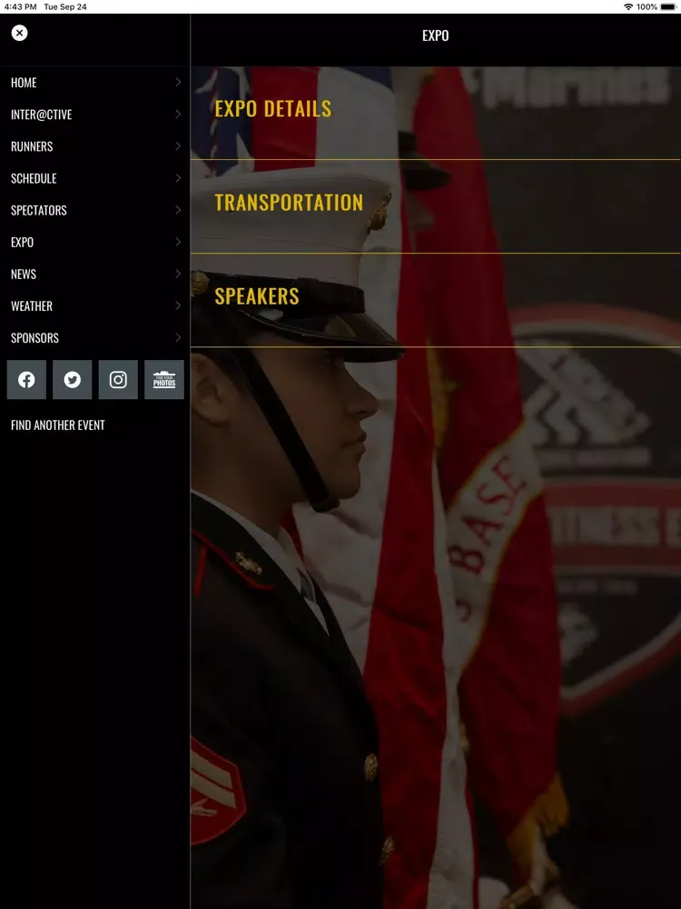 Captures d'écran de Marine Corps Marathon App iPad 
