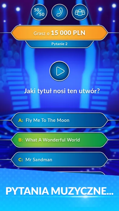 Tangkapan layar Milionerzy PL