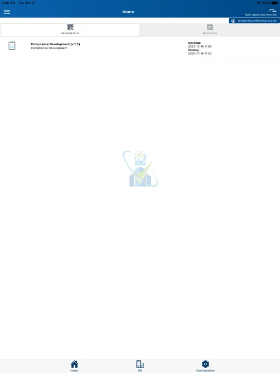 Tangkapan skrin SimcoPro iPad 