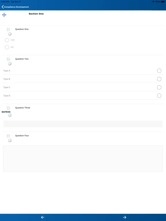 Tangkapan skrin SimcoPro iPad 