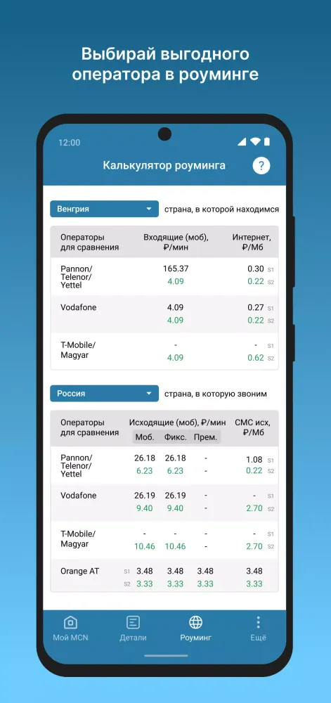 Мой MCN应用截图