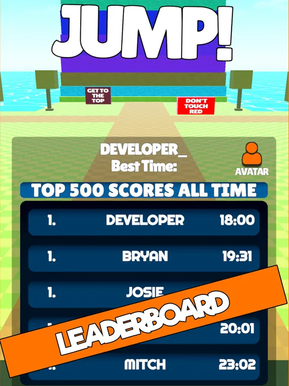 ภาพหน้าจอของ OBBY +1 JUMP EVERY SECOND iPad 