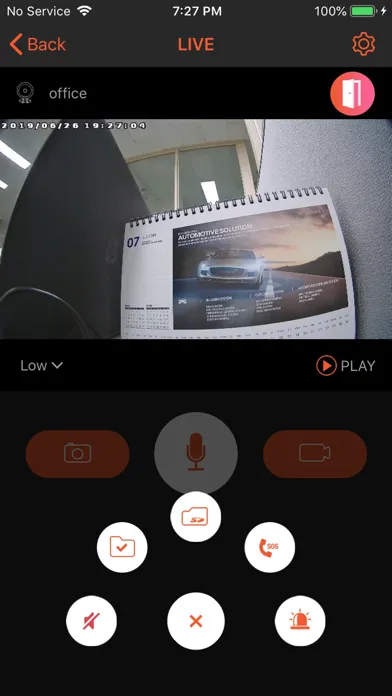 Zrzuty ekranu Eyeclon Netcam