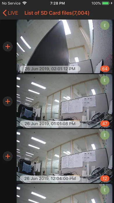 Zrzuty ekranu Eyeclon Netcam