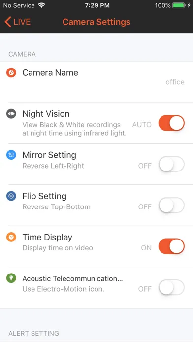 Zrzuty ekranu Eyeclon Netcam