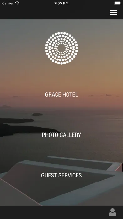 Capturas de tela do Grace Hotel