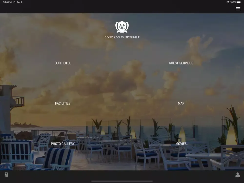 تصاویر Condado Vanderbilt Hotel iPad 