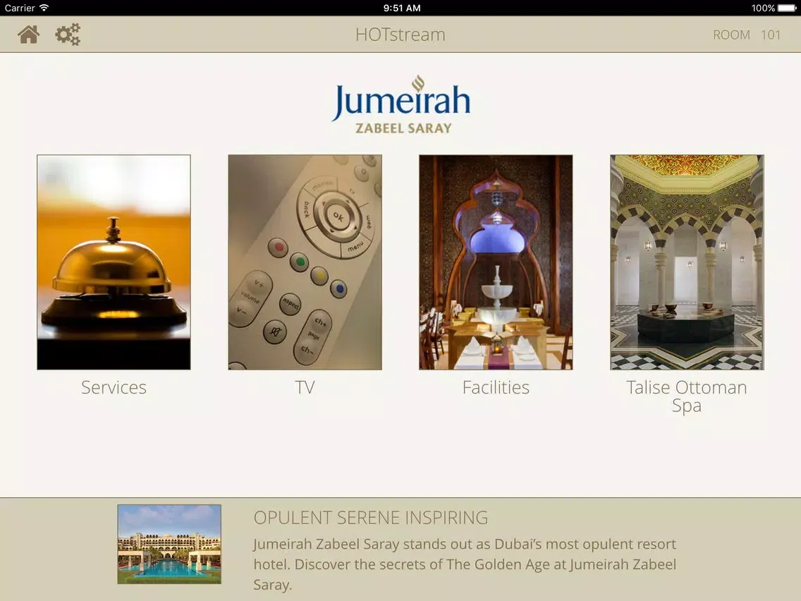 Screenshot di Jumeirah Zabeel Saray Resort iPad 