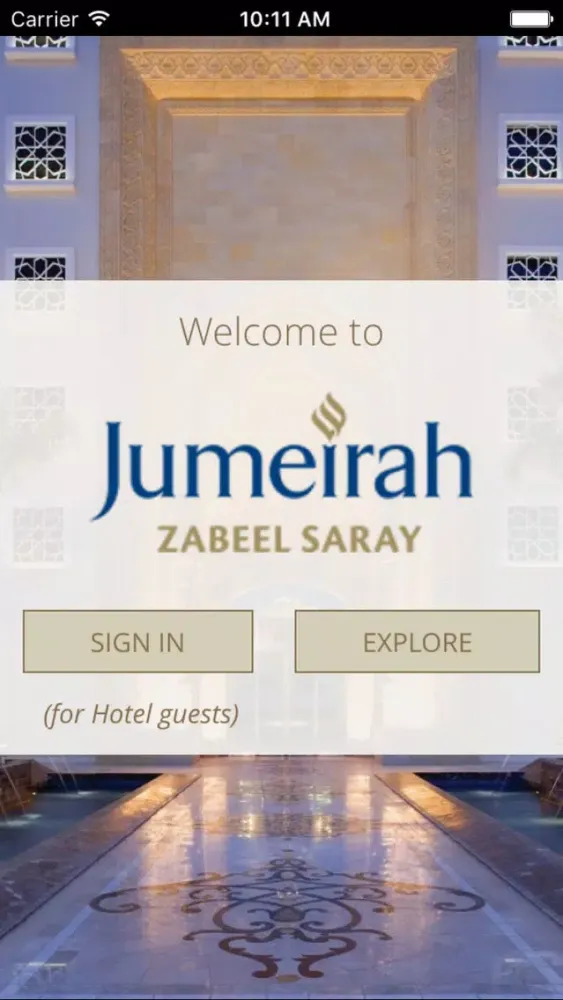 Screenshot di Jumeirah Zabeel Saray Resort
