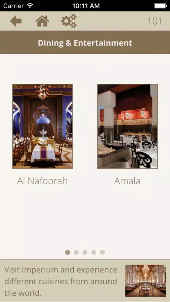 Screenshot di Jumeirah Zabeel Saray Resort