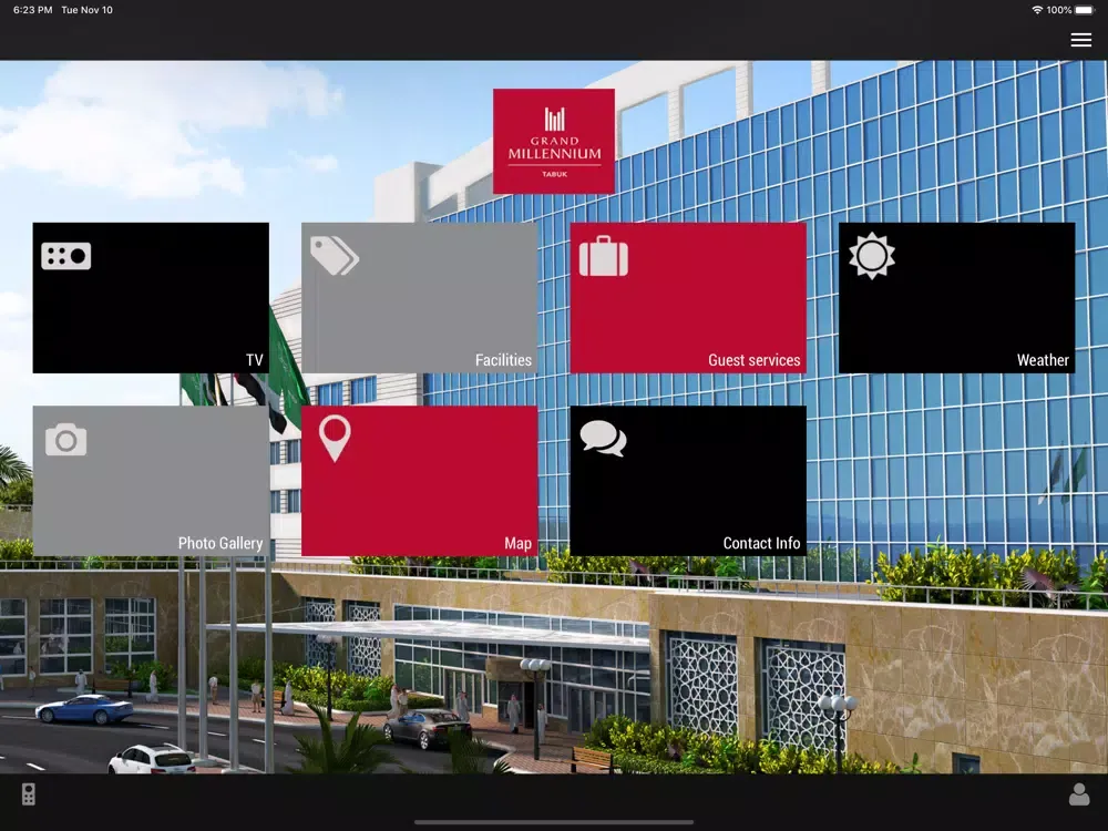 Screenshot di Grand Millennium Tabuk Hotel iPad 