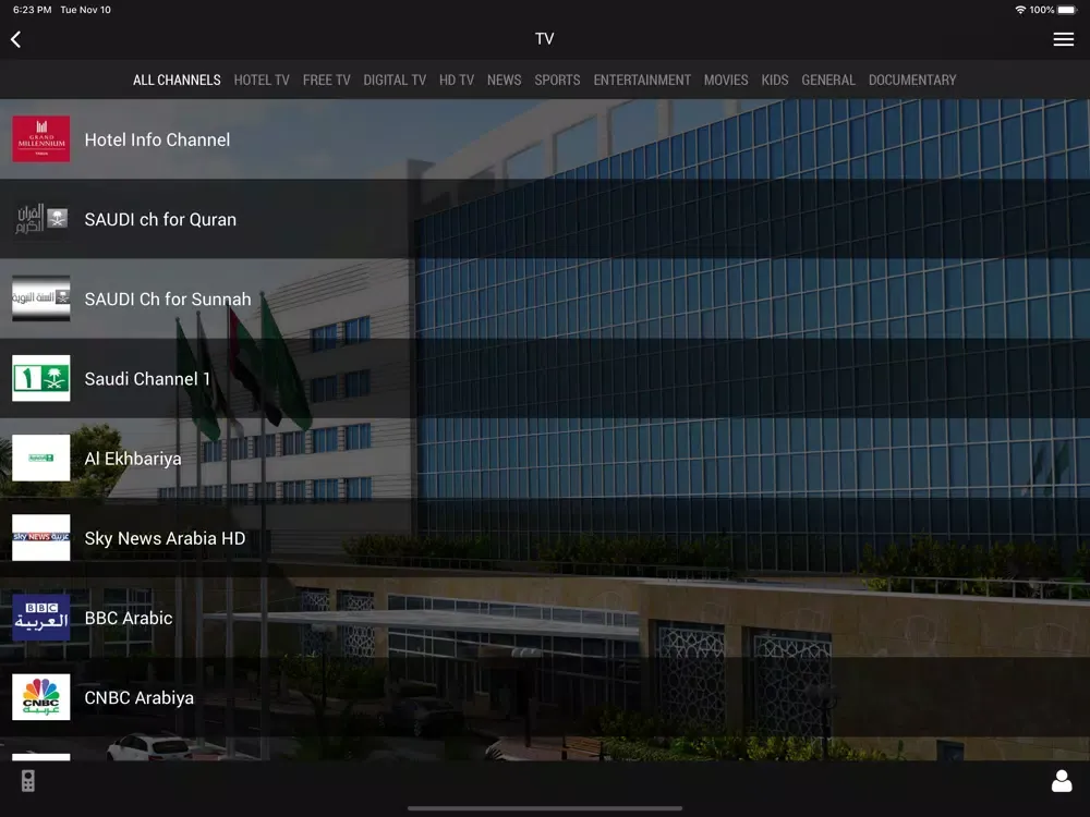 Screenshot di Grand Millennium Tabuk Hotel iPad 