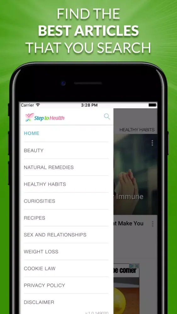 Step To Health - Good habits for your health 스크린샷