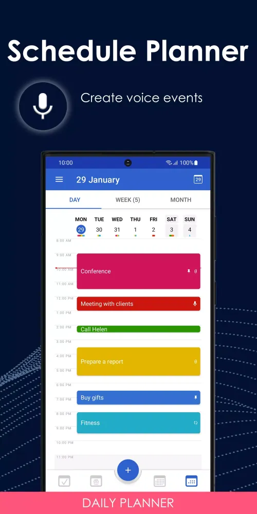 ภาพหน้าจอของ Calendar - Schedule Planner