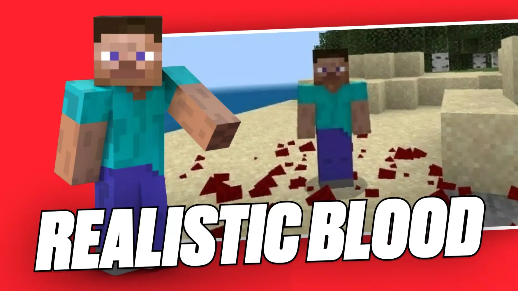 صور Blood Mod for Minecraft 2024