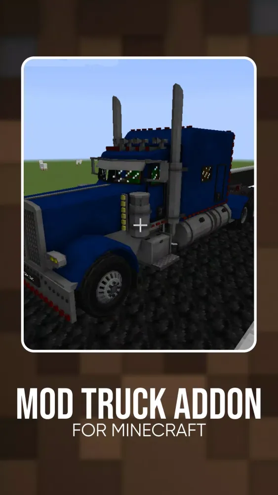 Mod Truck Addon for Minecraft Screenshots