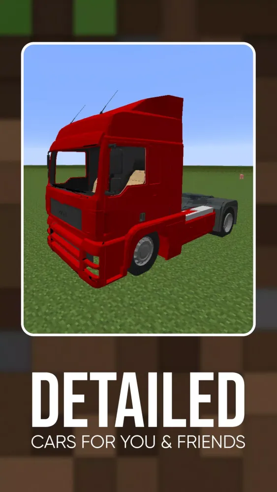 Mod Truck Addon for Minecraft Screenshots