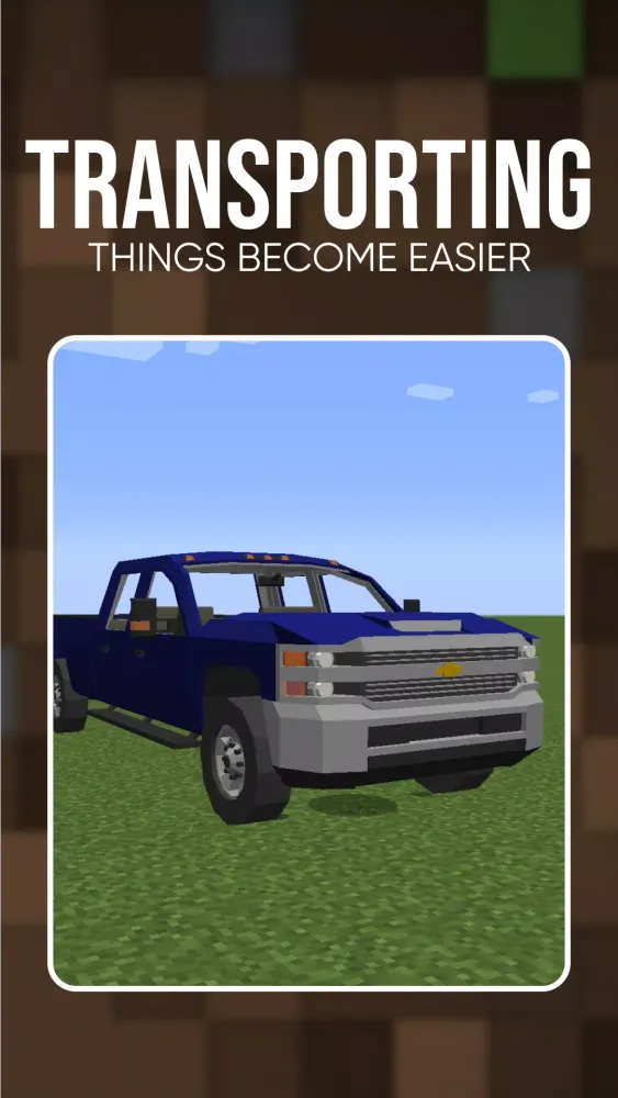 Mod Truck Addon for Minecraft Screenshots