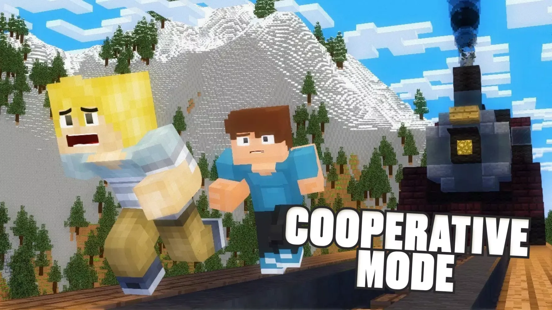 تصاویر Real Train Mod Minecraft PE