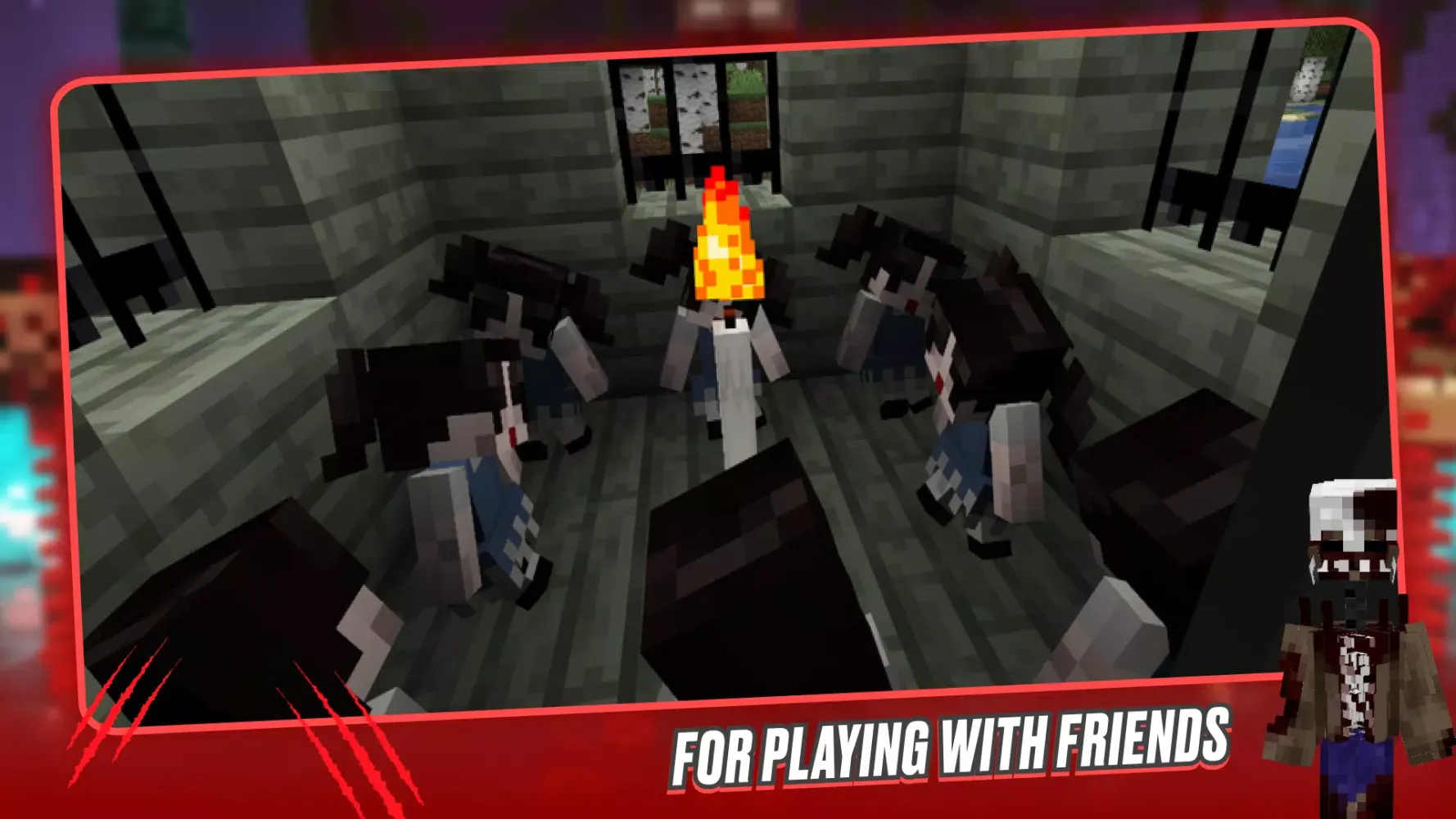 Zrzuty ekranu Horror Mods for Minecraft 2025
