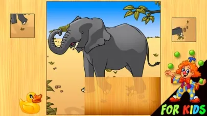 Wild Animals Puzzle – For Kids Ekran Görüntüleri