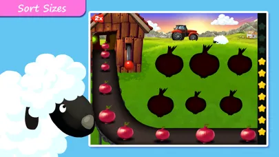 Capturas de tela do Shapes & Colors Farm Puzzles
