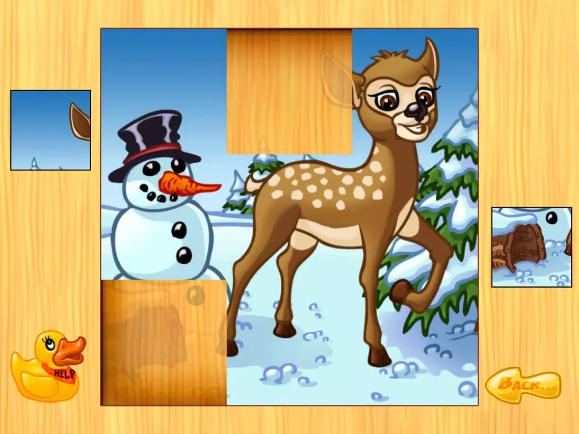 Animal Puzzle & Coloring Book for Toddlers iPad  스크린샷