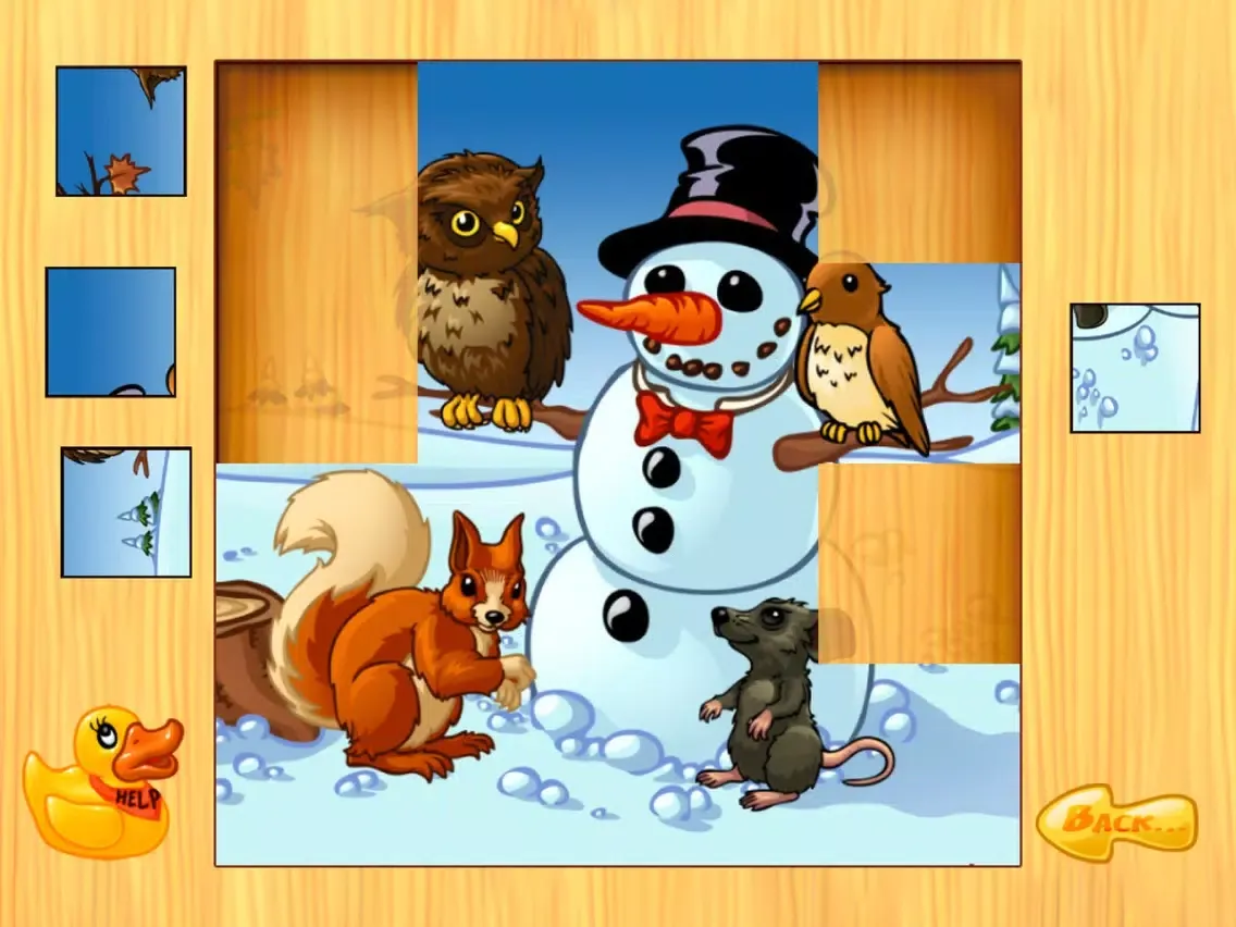 Animal Puzzle & Coloring Book for Toddlers iPad  스크린샷