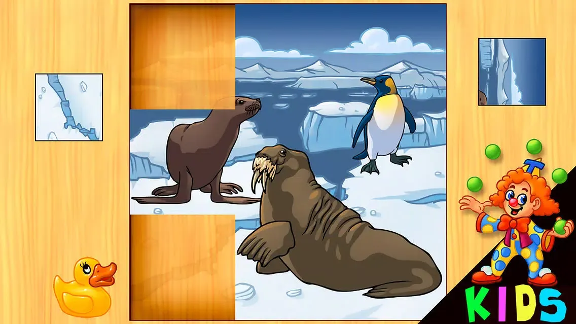 Screenshot di Wild Animal Puzzle for Kids