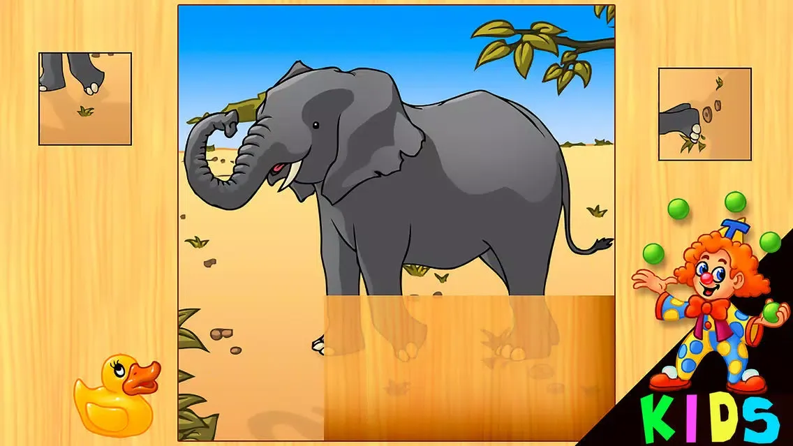 Screenshot di Wild Animal Puzzle for Kids
