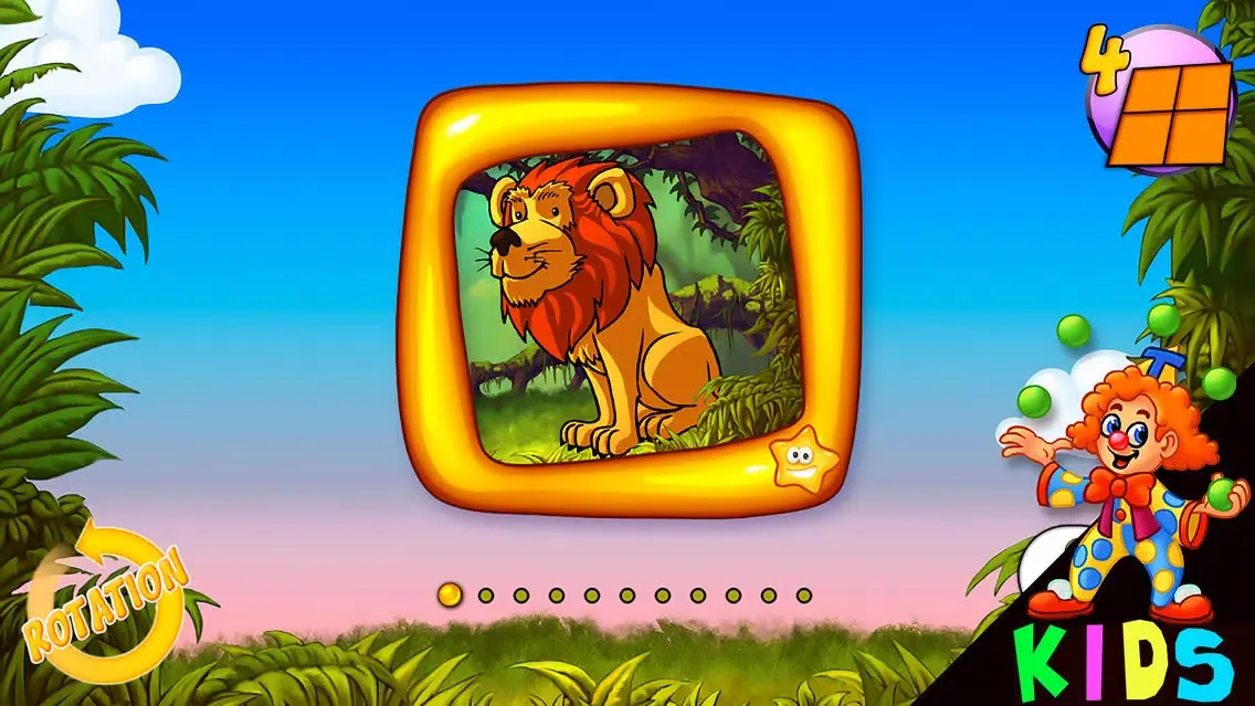 Screenshot di Wild Animal Puzzle for Kids