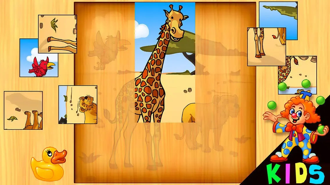 Screenshot di Wild Animal Puzzle for Kids