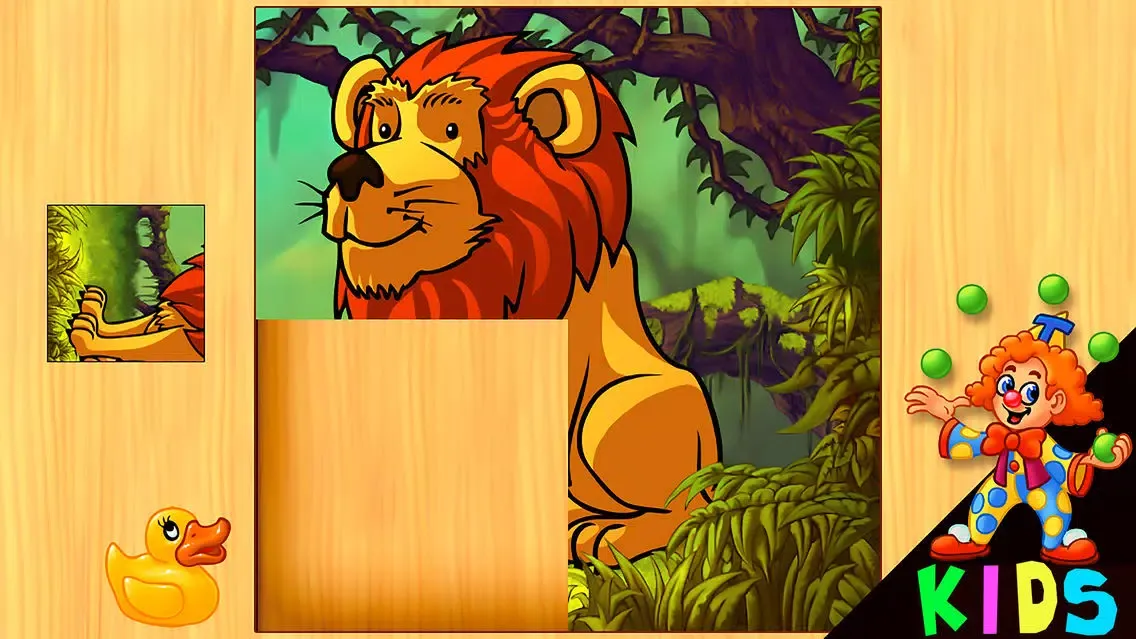 Screenshot di Wild Animal Puzzle for Kids