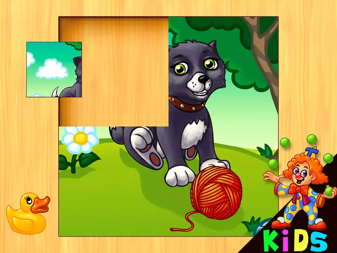Animal Babies Puzzle for Kids iPad  سکرین شاٹس