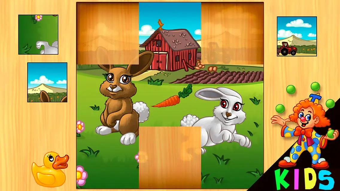 Animal Babies Puzzle for Kids سکرین شاٹس