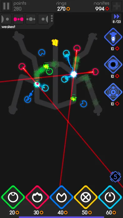 Color Defense - A TD Puzzler स्क्रीनशॉट