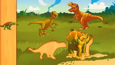Tangkapan skrin My first Dino World
