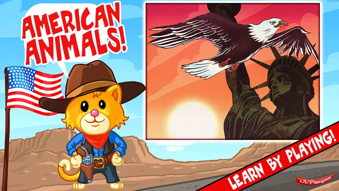 Capturas de tela do Amazing Wild Animals Jigsaw Puzzles for Kids