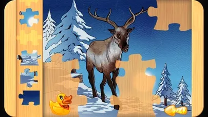 Capturas de tela do Amazing Wild Animals Jigsaw Puzzles - The animal puzzle game for kids lite