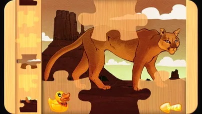 Capturas de tela do Amazing Wild Animals Jigsaw Puzzles - The animal puzzle game for kids lite