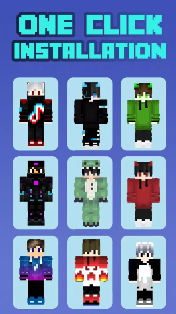 Boys Skins for Minecraft স্ক্রিনশট